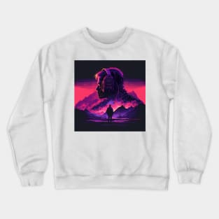 Synthwave apocalypse Crewneck Sweatshirt